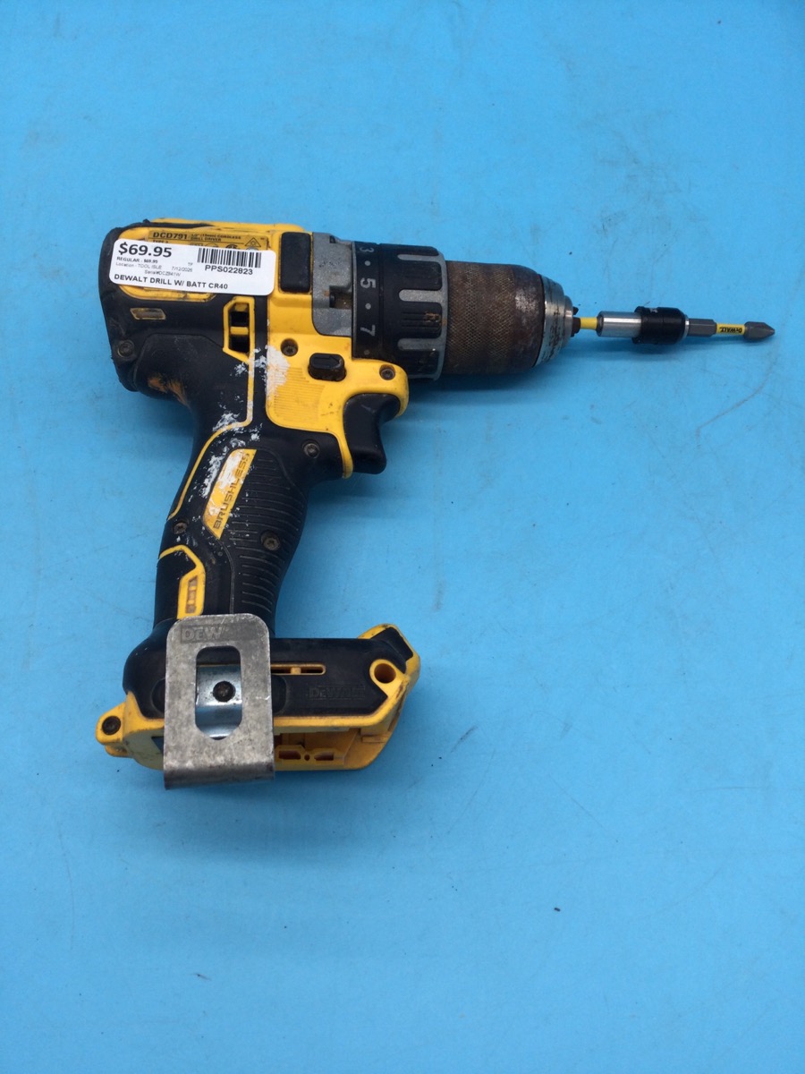DeWalt 20V Max XR Drill Model DCD791 photo 2