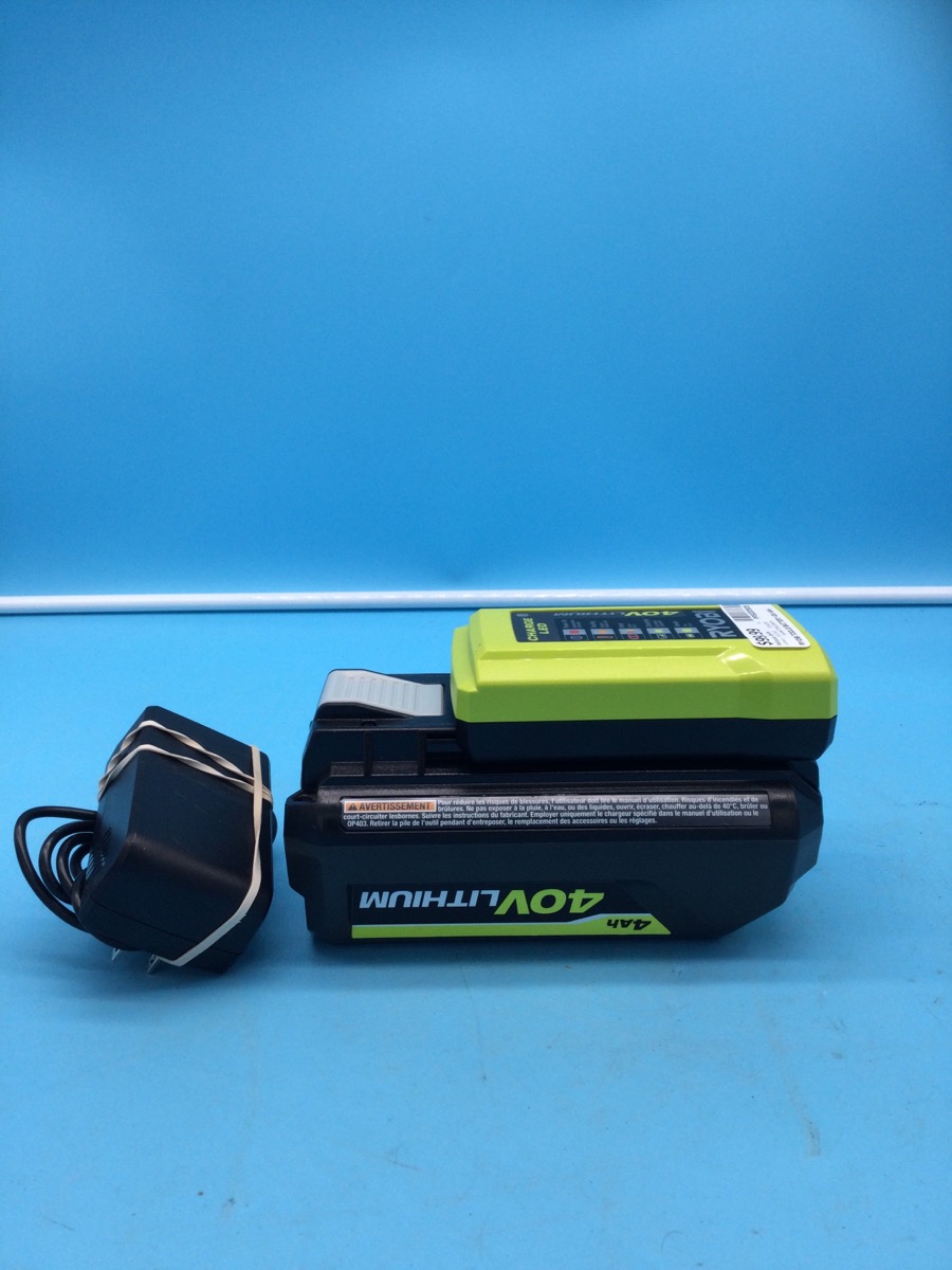 Ryobi Battery 40V 4AH with Charger photo 2