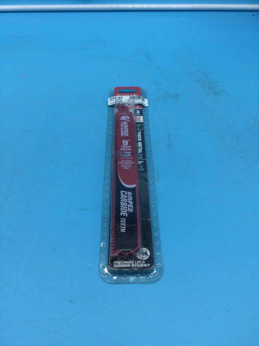 Diablo Reciprocating Saw Blade Model DS0908CF3