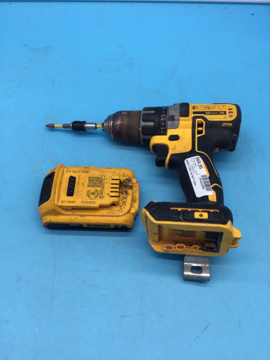 DeWalt 20V Max XR Drill Model DCD791