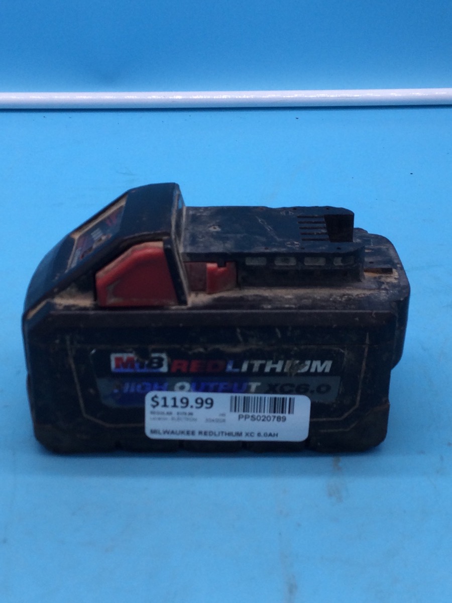 Milwaukee Battery 18V Model 48-11-1865 - M18 XC6.0