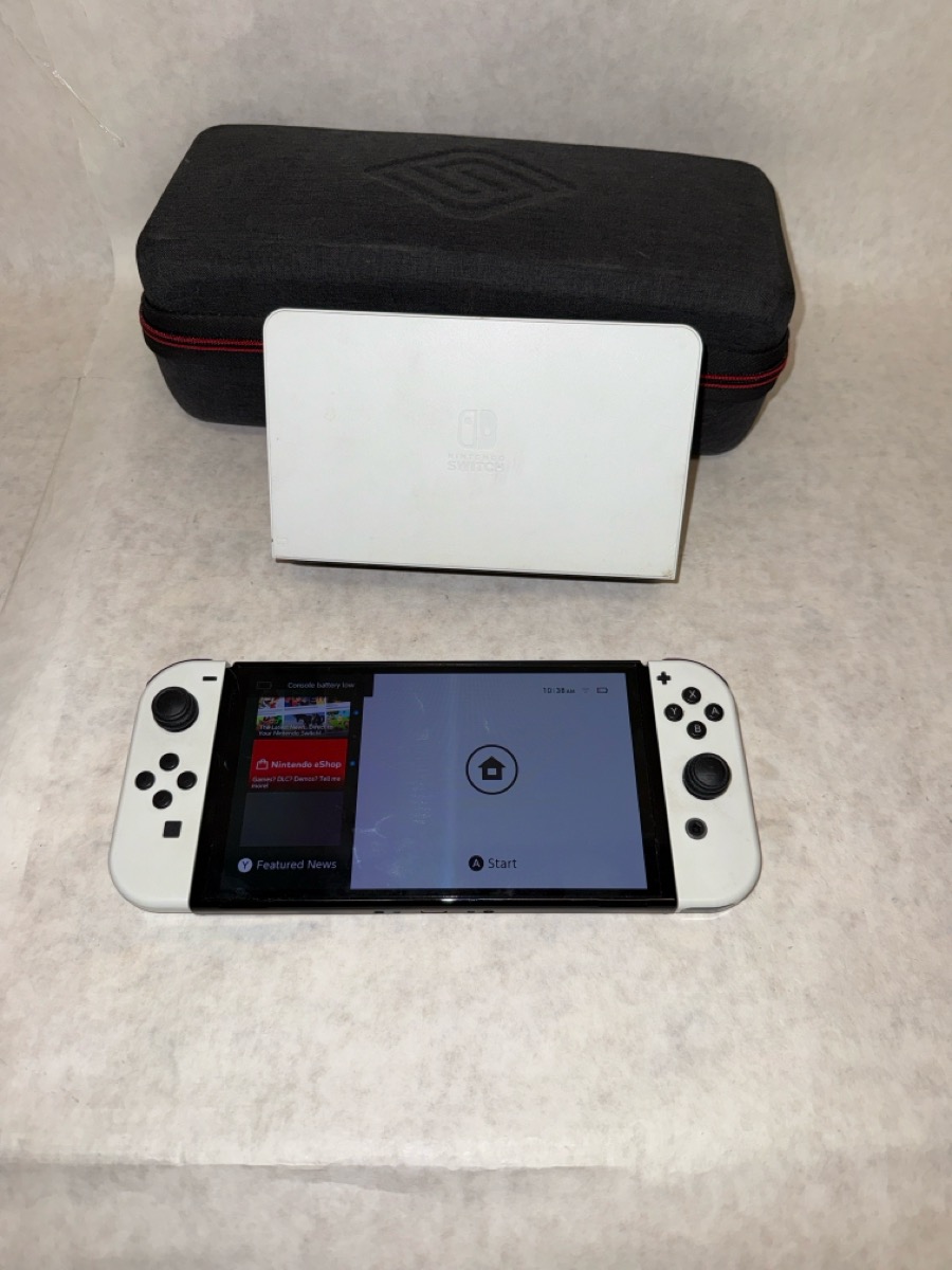 NINTENDO SWITCH OLED W/ DOC & ACCESSORIES Acceptable | Capital Pawn ...