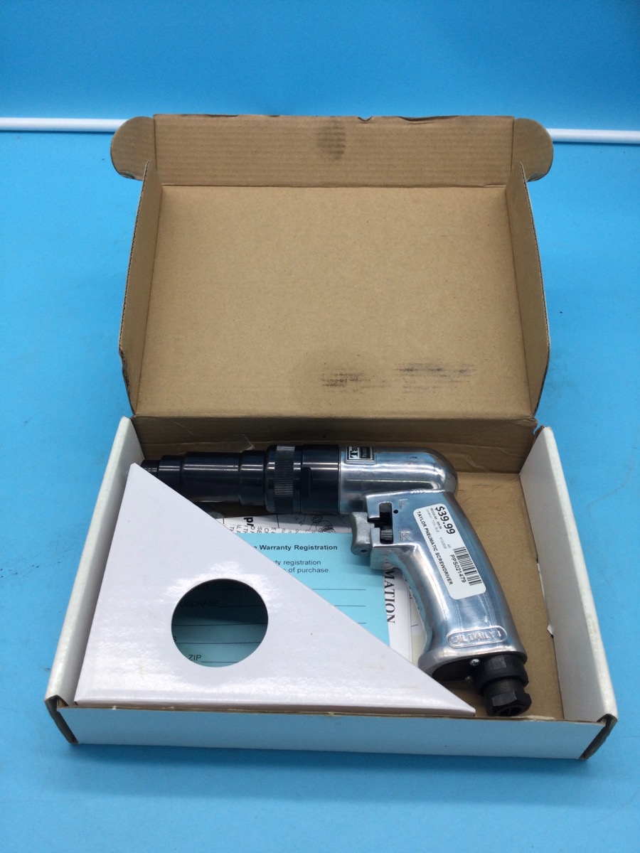 Taylor Pneumatic Screwdriver Model T-7763