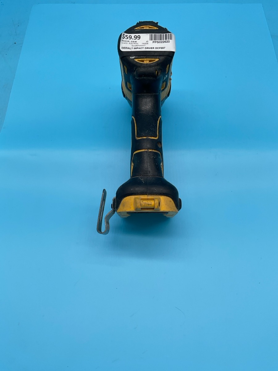 DeWalt Impact Driver 20C Model DCF887 photo 4