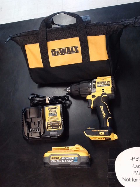 DeWalt Drill 20V Model DCD799 with Battery & Charger