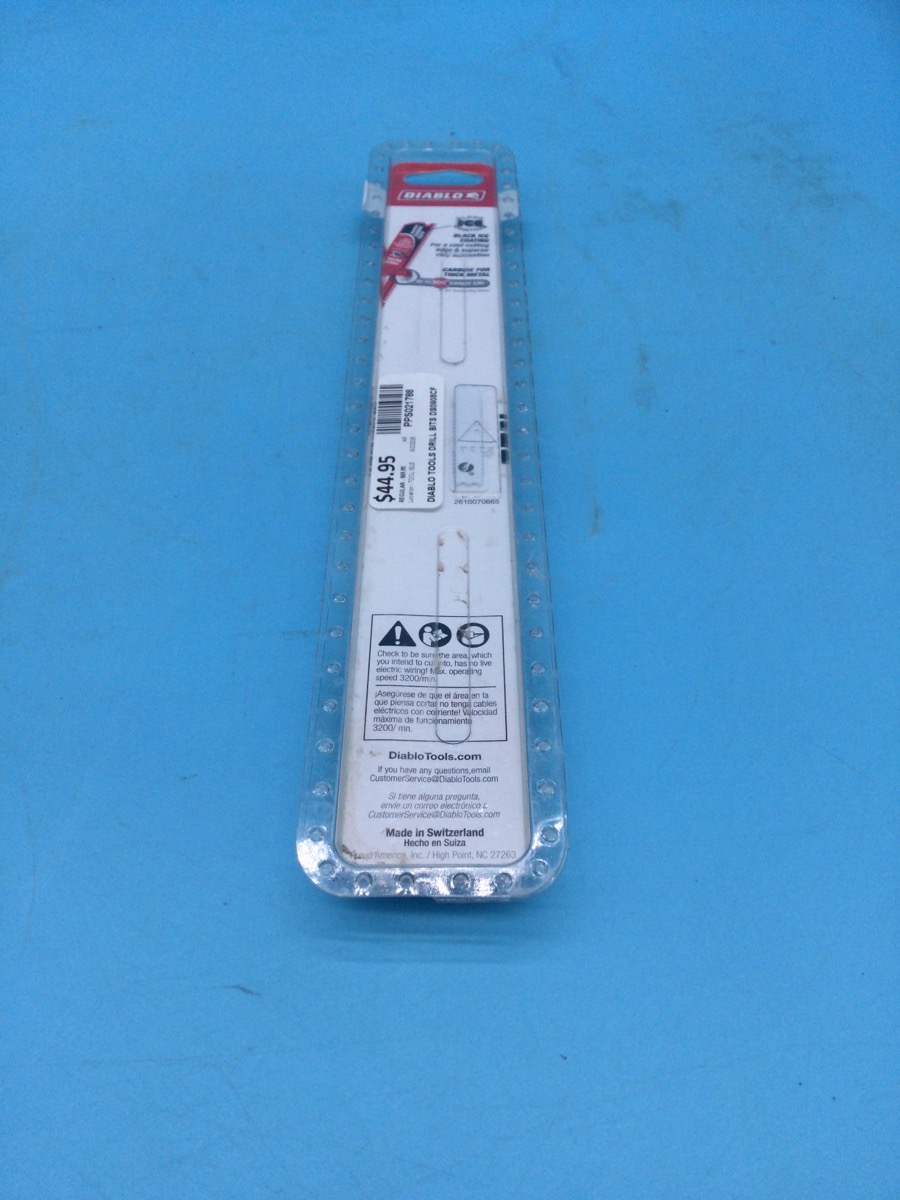 Diablo Reciprocating Saw Blade Model DS0908CF3 photo 2