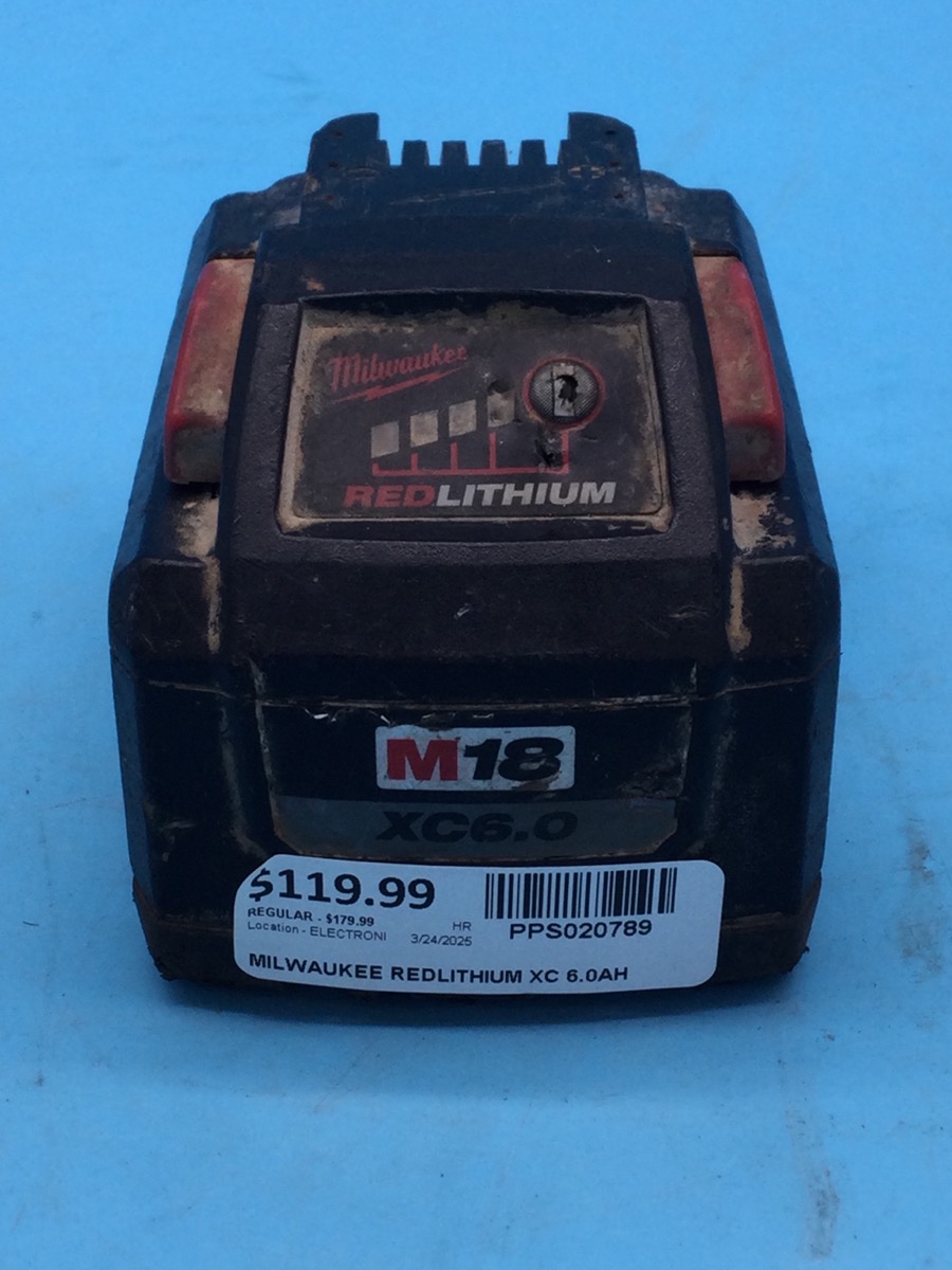 Milwaukee Battery 18V Model 48-11-1865 - M18 XC6.0 photo 2