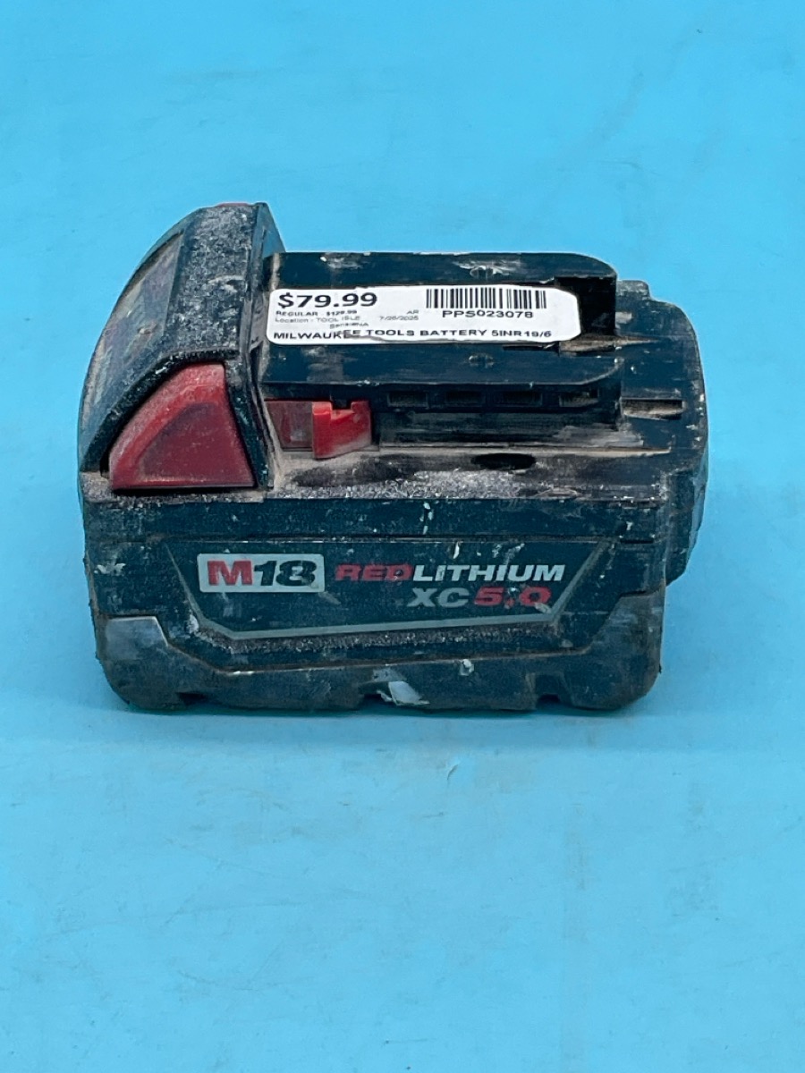 Milwaukee M18 Lithium Model 5INR19/65-2