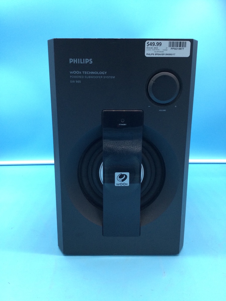 Speaker Philips Model SW965/17