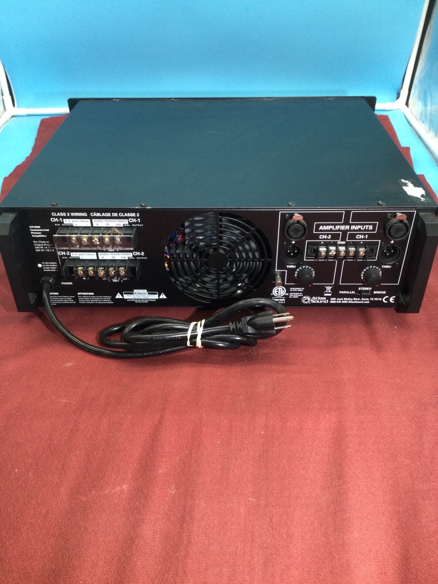 Receiver Atlas Sound Model CP 400 photo 2