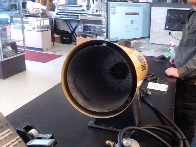 Master Torpedo Heater Model MH-150V-GFA-A photo 3