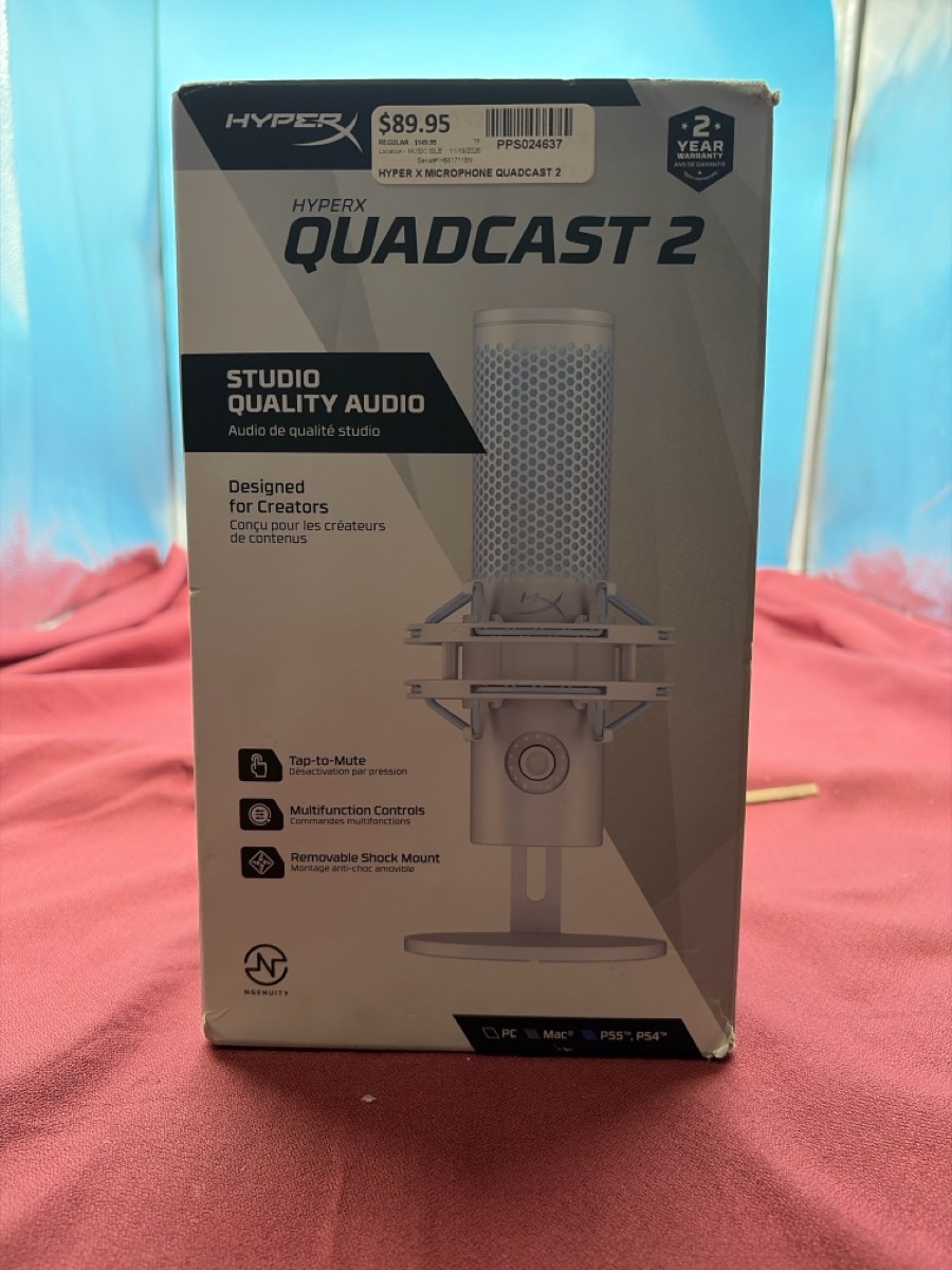 Microphone Hyper X Quadcast 2