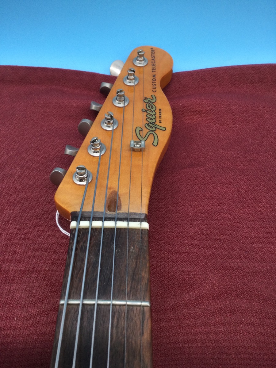 Fender Squier Custom Telecaster Electric Guitar photo 4