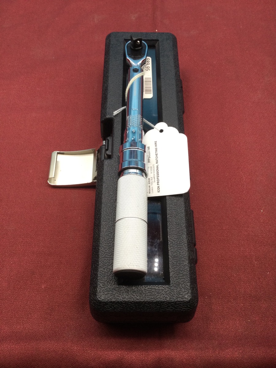 Torque Wrench Icon Professional Ratcheting 3/8 Drive photo 3