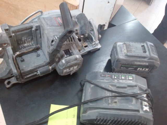 Flex 24V Circsaw Circular Saw with Battery & Charger