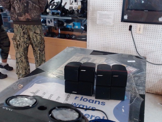 Bose Lifestyle Acoustimass Double Cube Redline Speakers