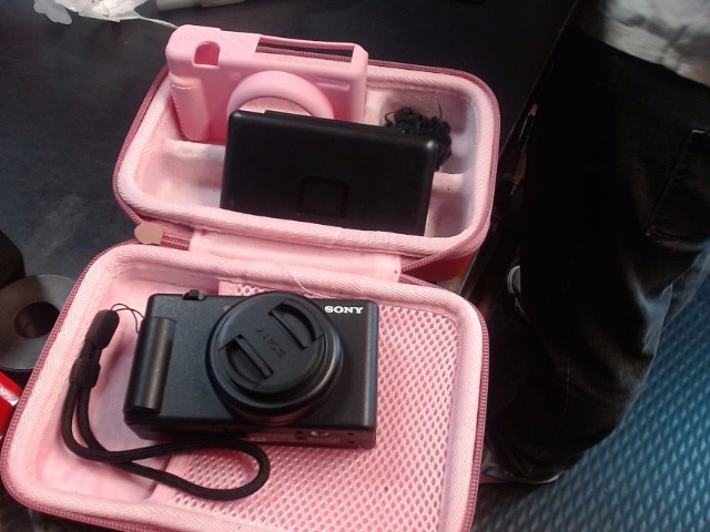 Sony ZV-1F Digital Camera with Case & Silicone Cover