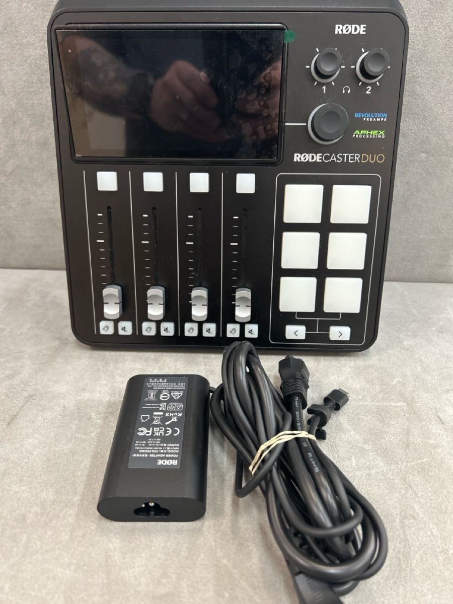 Rode Caster Duo Integrated Audio Production Studio Mixer Very Good ...