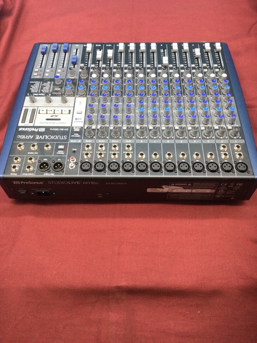 Mixer Presonus Studiolive AR16 USB photo 2