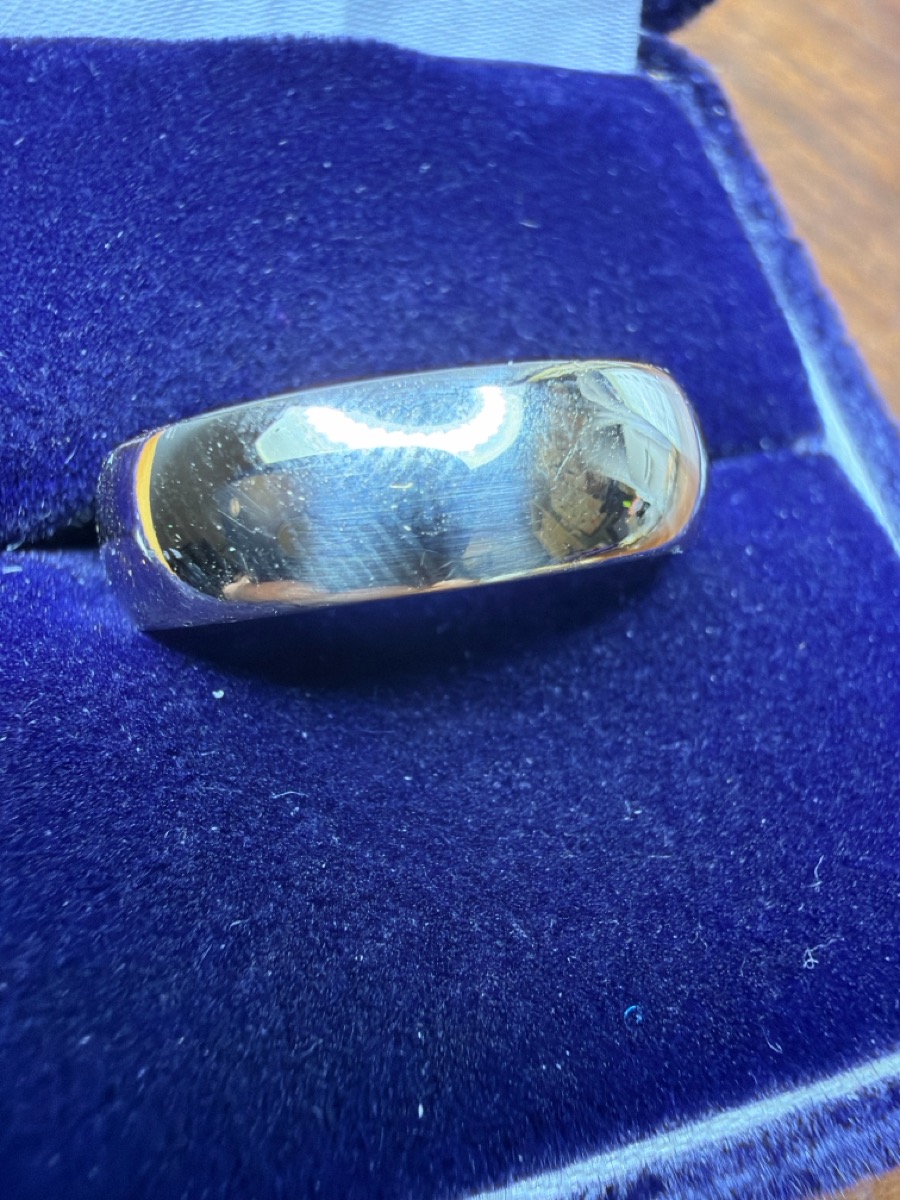 Gent's Gold Wedding Band 10K Yellow Gold 3.2dwt Size 9.5