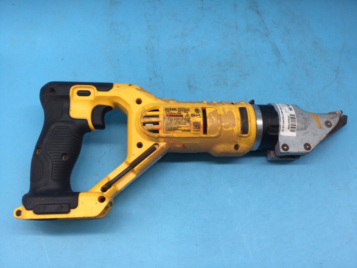 DeWalt DCS494 20V Metal Shear Cutter with 5Ah Battery & Charger photo 2