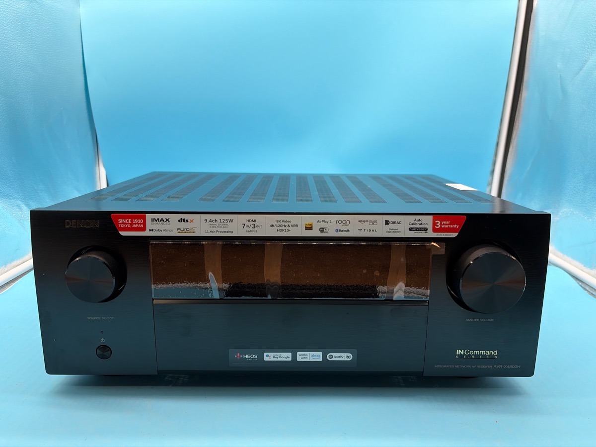 Receiver Denon AVR-X4800H 9.4 Channel 8K A/V