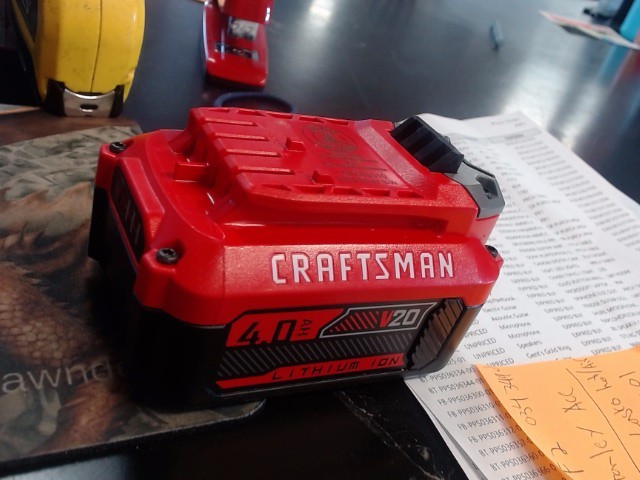 Craftsman 4.0 Ah Battery