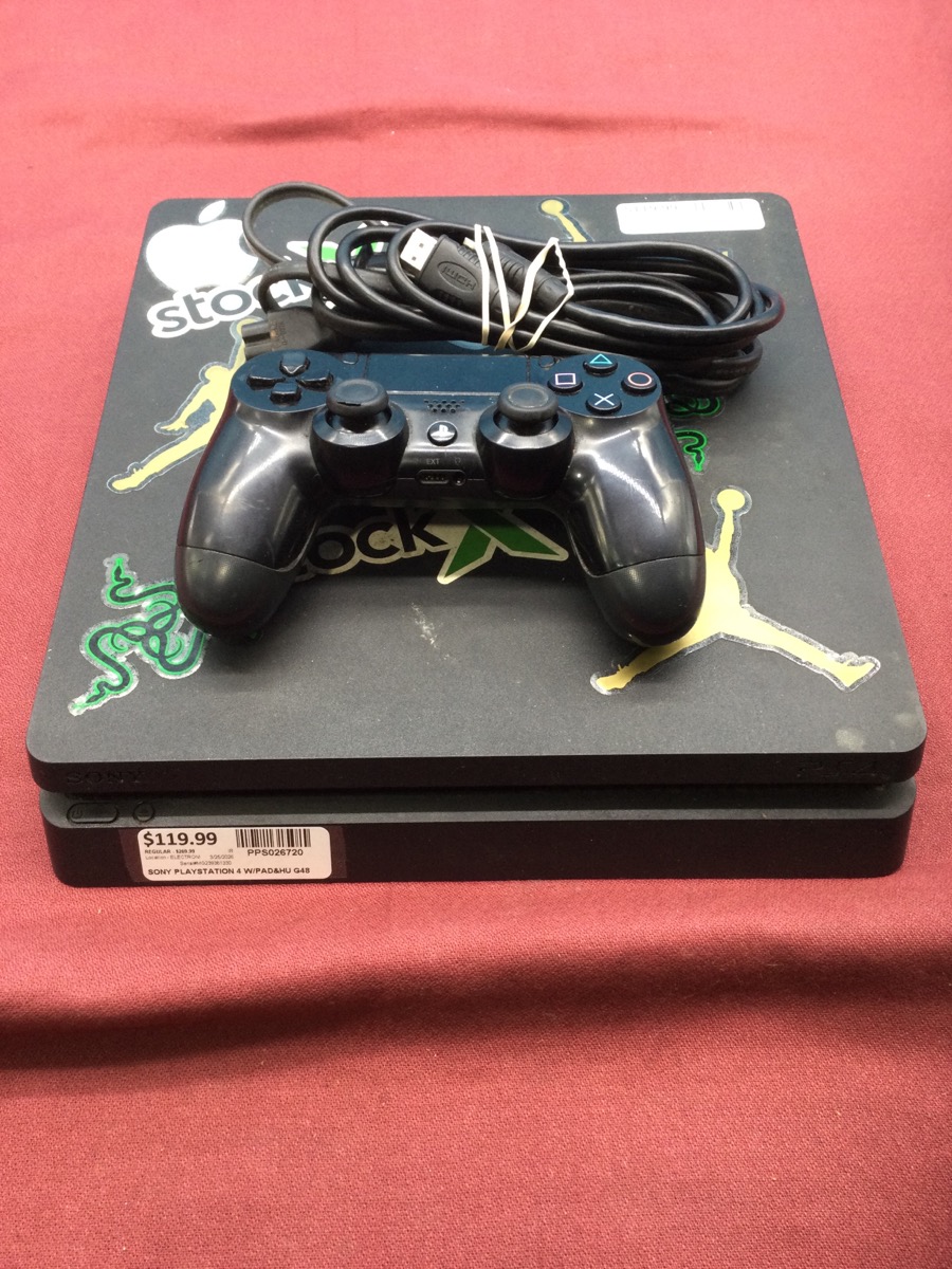 Sony PlayStation 4 with Controller & Hookups 1TB