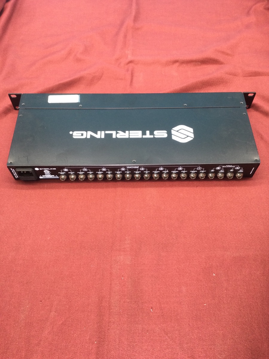 Sterling Audio SHA8 8-Channel Headphone Amplifier photo 2