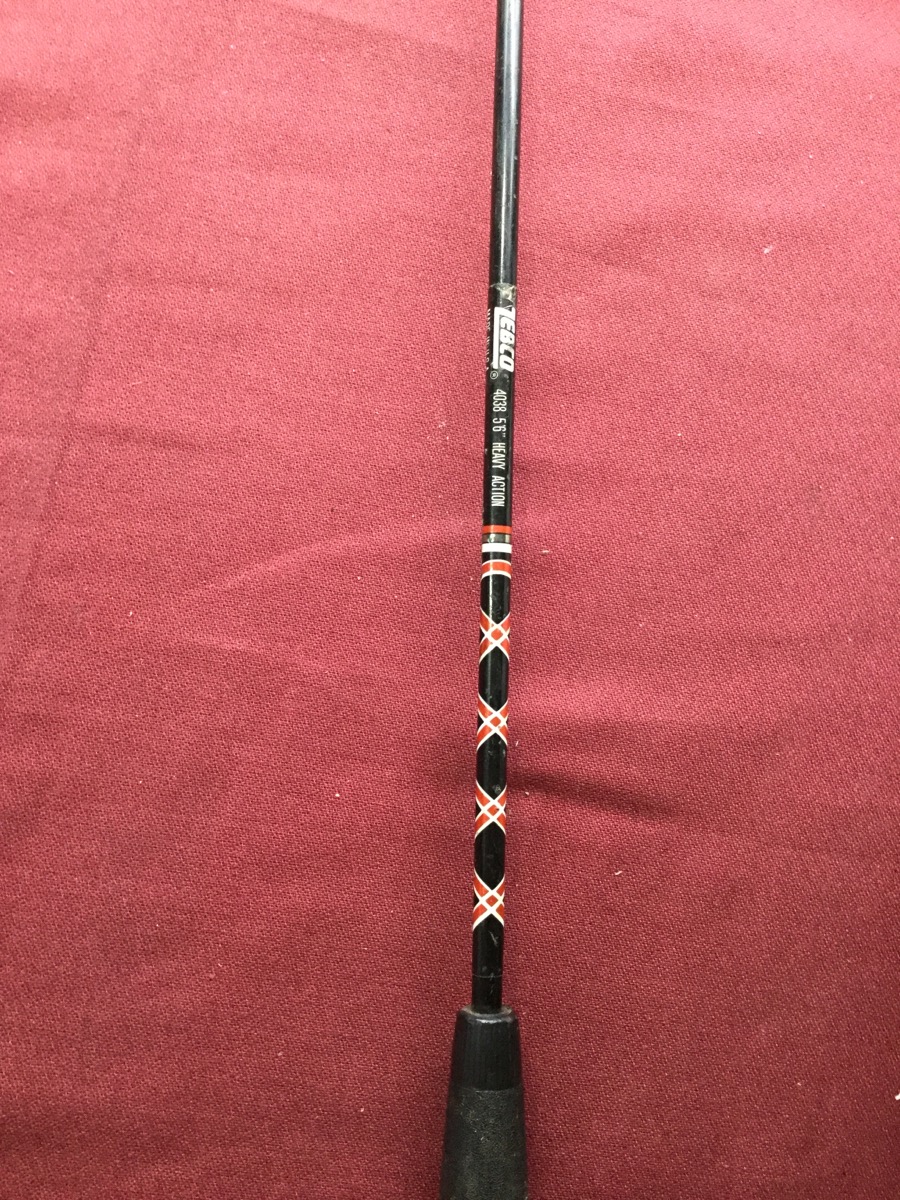 Zebco 4038 5'6" Heavy Action Rod with Quantum 1310 MG Dynamag Fishing Rod & Reel photo 3