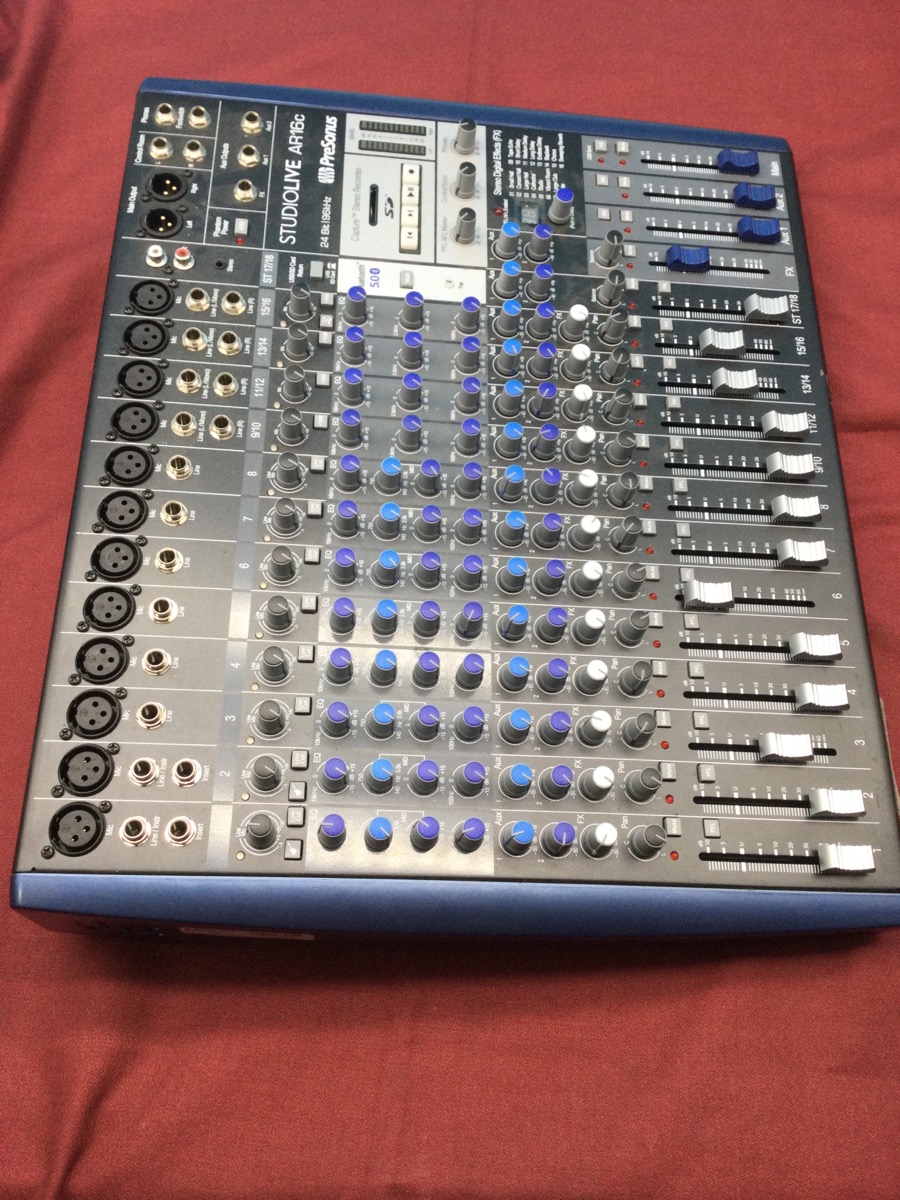 Mixer Presonus Studiolive AR16 USB photo 4