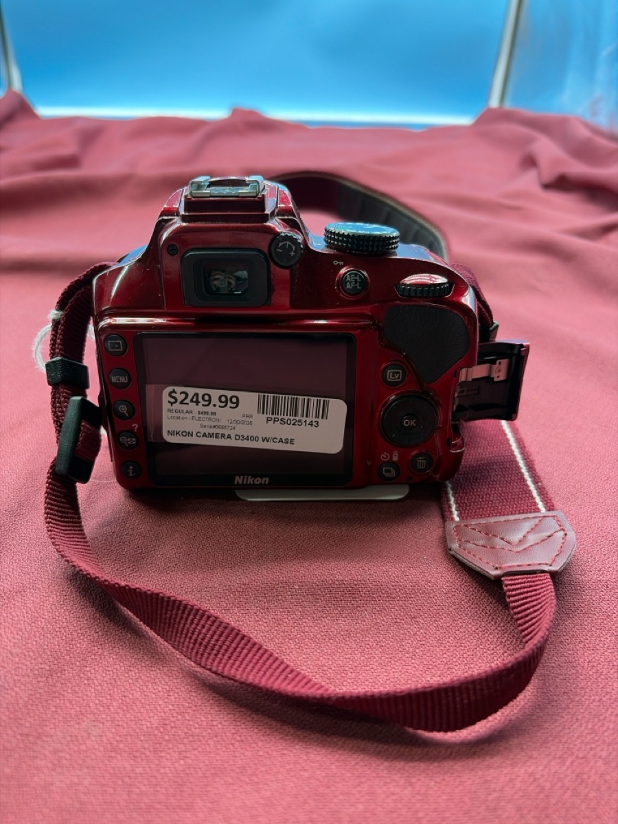 Nikon Camera Model D3400 photo 2