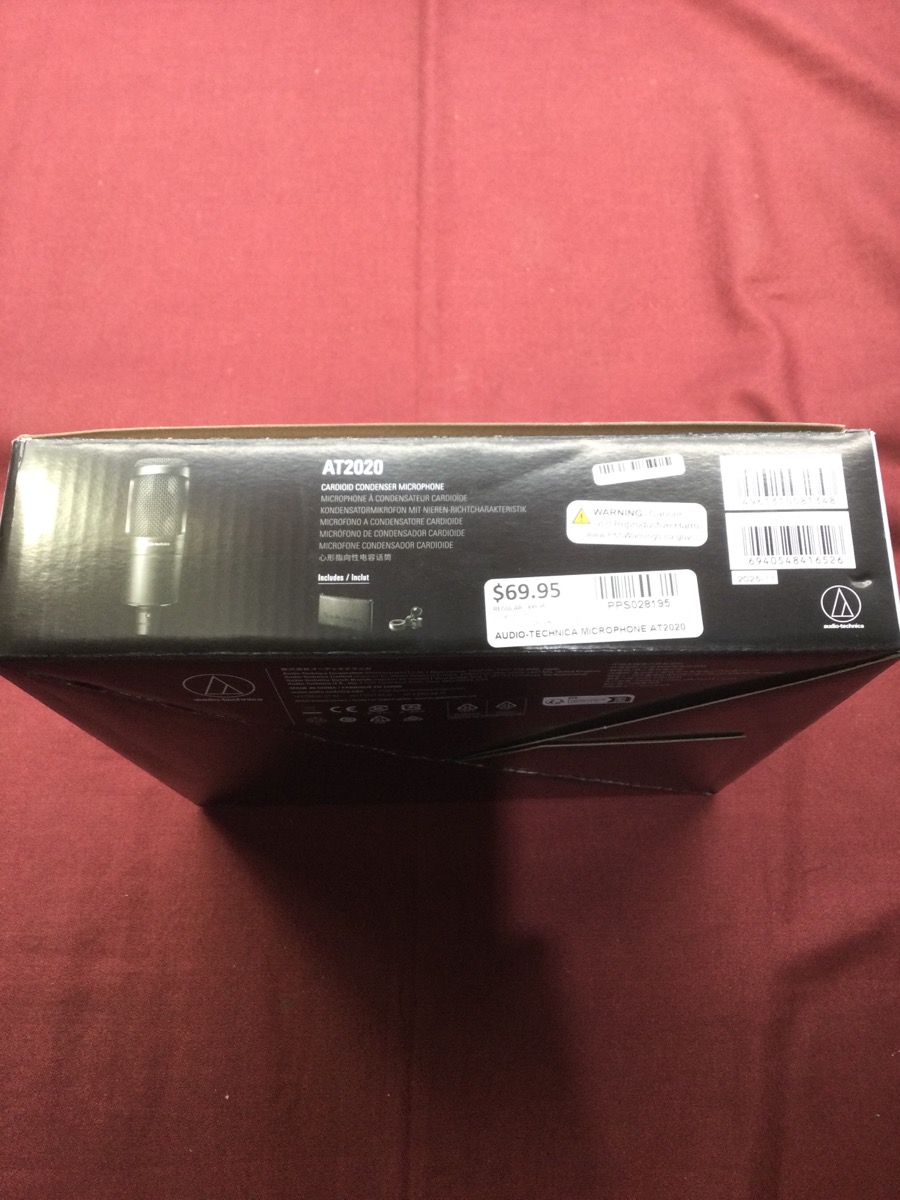 Microphone Audio-Technica Model AT2020 photo 3