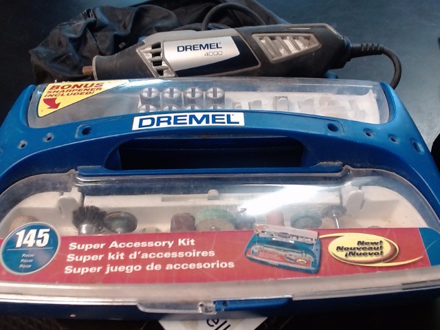 Dremel 4000 Mototool with Accessories