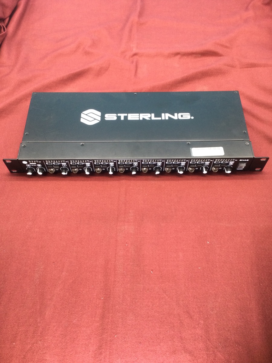 Sterling Audio SHA8 8-Channel Headphone Amplifier