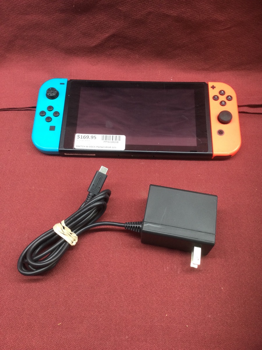 Nintendo Switch Handheld with Dock,Pad&Chrgr