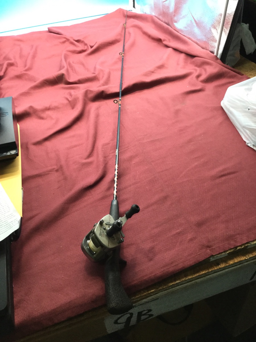 Zebco 4038 5'6" Heavy Action Rod with Quantum 1310 MG Dynamag Fishing Rod & Reel