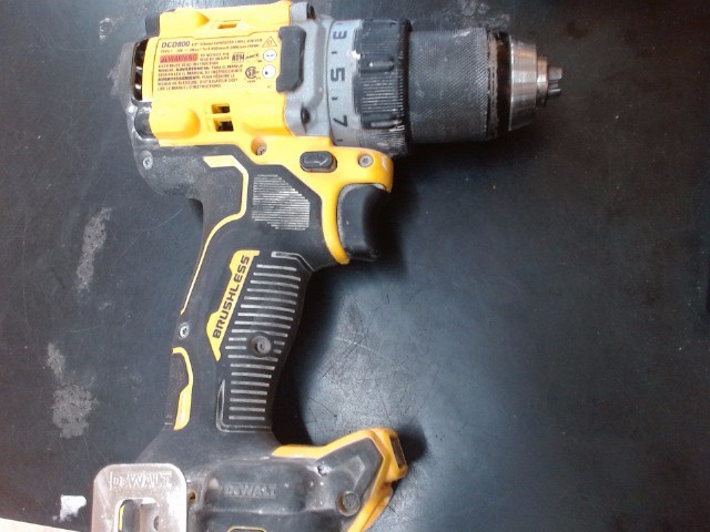 DeWalt 20V Cordless Drill DCD800 Tool Only photo 2