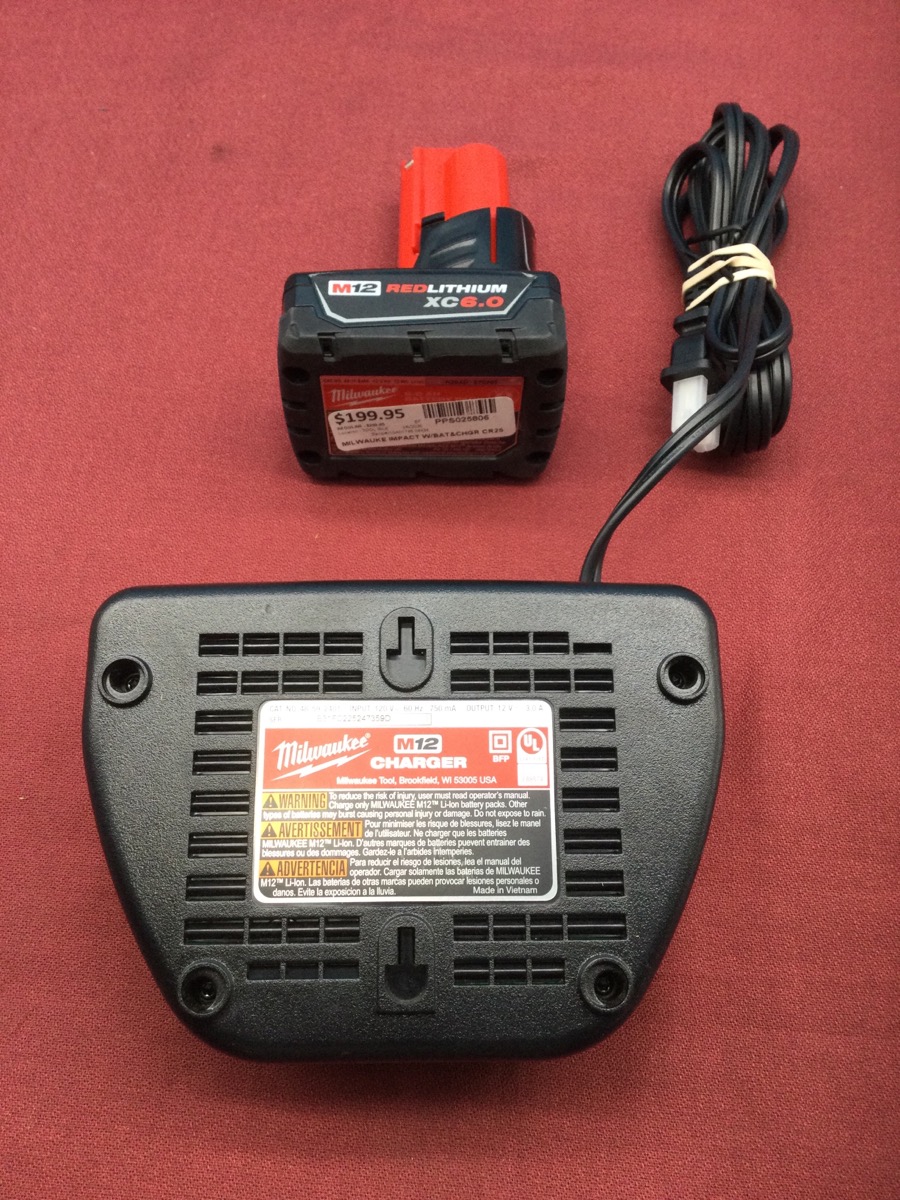 Milwaukee Impact Drill with Battery and Charger Model 2553-20 photo 3