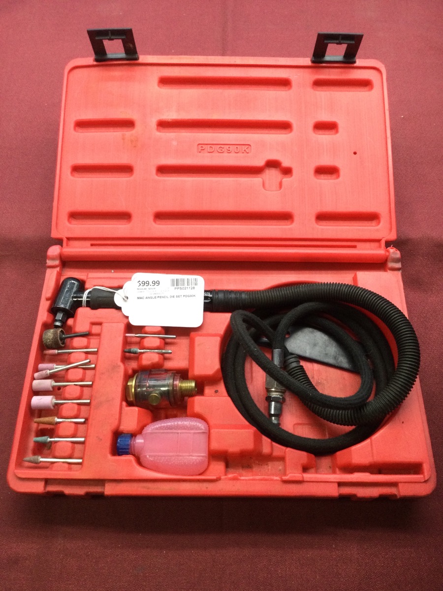 Die Grinder Kit Mac Tools Model PDG90K