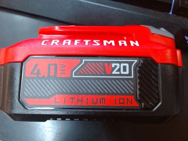 Craftsman 20V 4.0Ah Battery